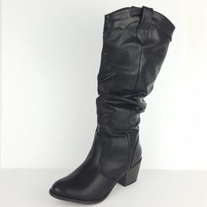 Diesel Western Boots Black 7 US